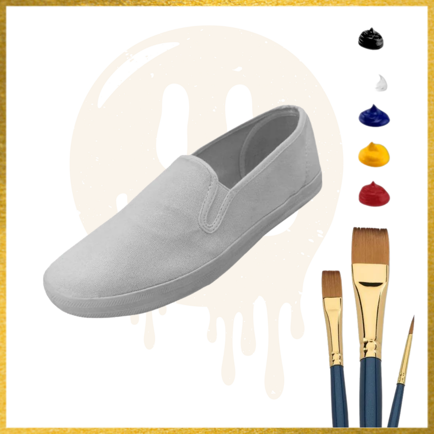 Slip-On Sneaker Painting Kit