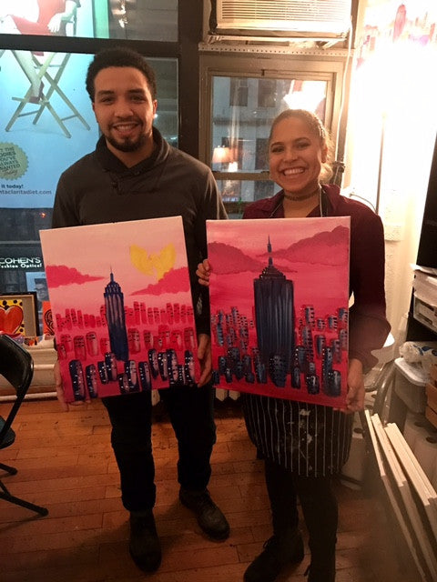 February 14: Paint and Soulllll (Rose Colored Glasses)