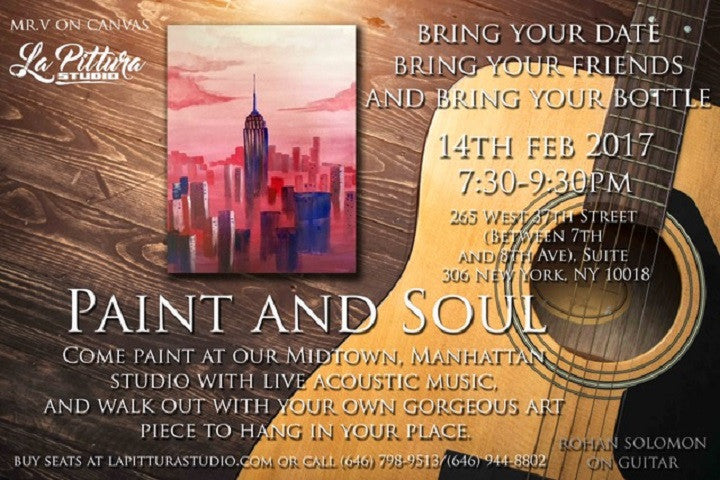 Last Chance to Paint and Soullllll with us!