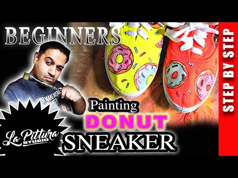 Deluxe High-Top Sneaker Painting Kit